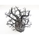 1 St&uuml;ck &Ouml;lfass Blech Deko Baobab 55 cm Mahajanga = Preiscode O