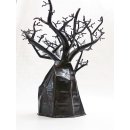 1 St&uuml;ck &Ouml;lfass Blech Deko Baobab 55 cm Mahajanga = Preiscode O