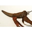 Zauberhorn Mohara ody Nr.10 Amulett und Fetisch der Sakalava 25 cm ca. 1955