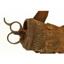 Zauberhorn Mohara ody Nr.10 Amulett und Fetisch der Sakalava 25 cm ca. 1955