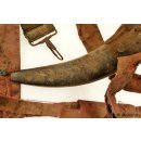 Zauberhorn Mohara ody Nr.10 Amulett und Fetisch der Sakalava 25 cm ca. 1955