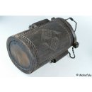 Zafimaniry Grafik Reisbeh&auml;lter, Honigfass, Vorratsr&ouml;hre 25 cm zeitgen&ouml;ssisch