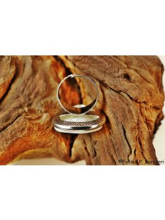 Perlmutt Ring echt helle Meeresmuschel Erestos2 Gr&ouml;&szlig;e variabel D 20 mm = Code C