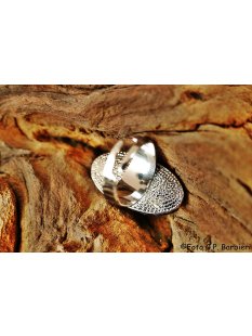 echte Abalone Perlmutt Ring Erestos3 Gr&ouml;&szlig;e variabel 30 x 15 mm = Code C