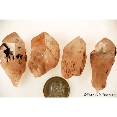 Bergkristall mit Hollandit Sternenquarz 1 St&uuml;ck ca. 10 - 20 g