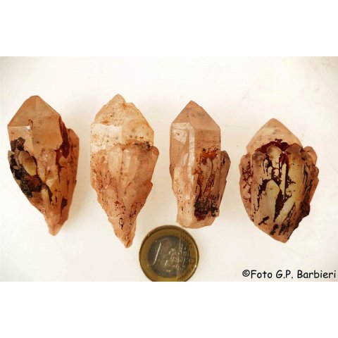 Bergkristall mit Hollandit Sternenquarz 1 St&uuml;ck ca. 20 - 30 g