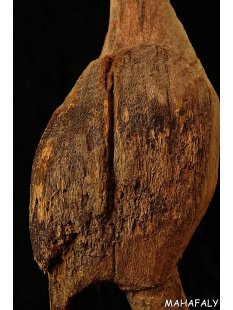MF331 Fragment von Grabstele der Sakalava H&ouml;ckerente 53 cm 1940