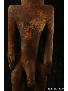 MF332 Skulptur der Sakalava Erotik Penismann 64 cm ca.1960