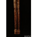 AL127 original AloAlo Skulptur der Sakalava Grabw&auml;chter Bikinifrau 170 cm ca. 1950