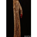 AL127 original AloAlo Skulptur der Sakalava Grabw&auml;chter Bikinifrau 170 cm ca. 1950