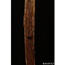 AL127 original AloAlo Skulptur der Sakalava Grabw&auml;chter Bikinifrau 170 cm ca. 1950