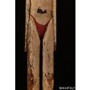 AL127 original AloAlo Skulptur der Sakalava Grabw&auml;chter Bikinifrau 170 cm ca. 1950