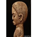 AL127 original AloAlo Skulptur der Sakalava Grabw&auml;chter Bikinifrau 170 cm ca. 1950