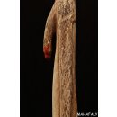 AL127 original AloAlo Skulptur der Sakalava Grabw&auml;chter Bikinifrau 170 cm ca. 1950