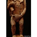 AL129 AloAlo Skulptur der Sakalava Grabw&auml;chter Die Frau mit Baby 140 cm ca. 1930