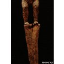 AL129 AloAlo Skulptur der Sakalava Grabw&auml;chter Die Frau mit Baby 140 cm ca. 1930