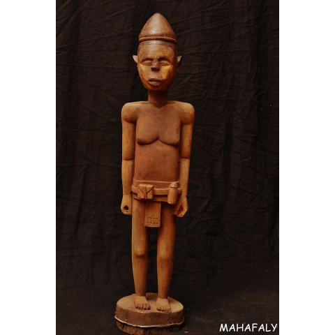 MF335 Schutz-Skulptur der Antandroy Viehhirte oder Geistheiler 1970 = 80 cm