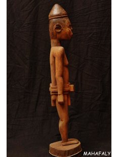 MF335 Schutz-Skulptur der Antandroy Viehhirte oder Geistheiler 1970 = 80 cm