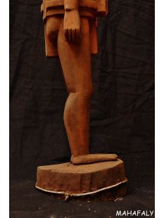 MF335 Schutz-Skulptur der Antandroy Viehhirte oder Geistheiler 1970 = 80 cm