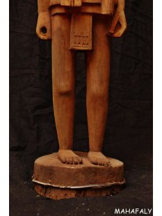 MF335 Schutz-Skulptur der Antandroy Viehhirte oder Geistheiler 1970 = 80 cm