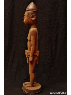 MF335 Schutz-Skulptur der Antandroy Viehhirte oder Geistheiler 1970 = 80 cm