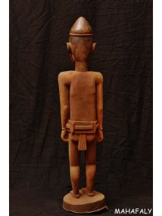 MF335 Schutz-Skulptur der Antandroy Viehhirte oder Geistheiler 1970 = 80 cm