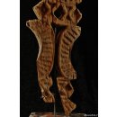 AL144 AloAlo Fragment von Grabstele der Sakalava H&ouml;ckerenten 68 cm 1930