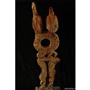 AL144 AloAlo Fragment von Grabstele der Sakalava H&ouml;ckerenten 68 cm 1930