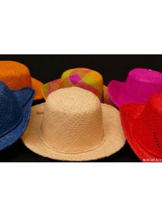 Kinderhut Strohhut Haldis aus Raphia D: 30 cm = Code A