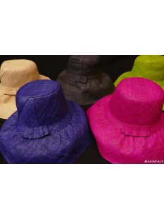 Damenhut Strohhut Sonnenhut Holma aus Raphia D: 35 - 40 cm = Code B