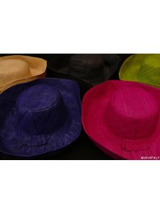 Damenhut Strohhut Sonnenhut Holma aus Raphia D: 35 - 40 cm = Code B