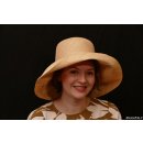 Damenhut Strohhut Sonnenhut Holma aus Raphia D: 35 - 40 cm = Code B