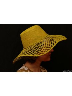 Damenhut Strohhut Hulda aus Raphia D: 45 cm = Code B