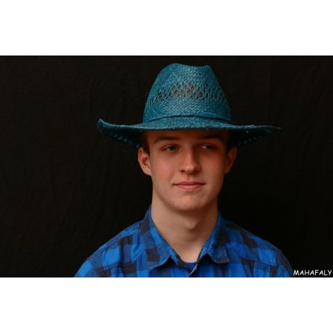 Herrenhut Strohhut Hendrik aus Raphia 32 x 38 cm = Code B