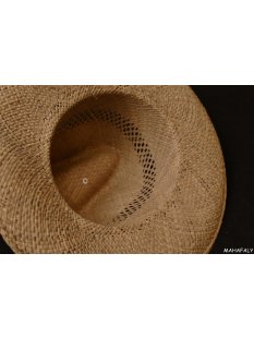 Herrenhut Harald aus Raphia natur 32 x 38 cm = Code B