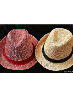 Herrenhut Strohhut Herbert aus Sisal + Rafia 34 cm = Code B