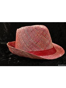 Herrenhut Strohhut Herbert aus Sisal + Rafia 34 cm = Code B