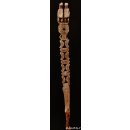 AL135 original AloAlo Grabstele der Sakalava oder Mahafaly antik 2 Totenv&ouml;gel 170 cm ca. 1925