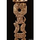 AL135 original AloAlo Grabstele der Sakalava oder Mahafaly antik 2 Totenv&ouml;gel 170 cm ca. 1925