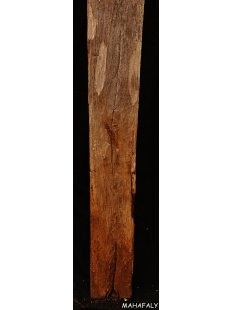 AL136 original AloAlo Grabstele der Mahafaly antik Ringkampf 180 cm ca. 1940