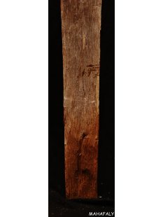 AL136 original AloAlo Grabstele der Mahafaly antik Ringkampf 180 cm ca. 1940