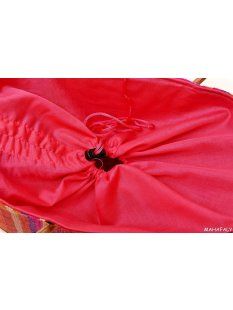 Raffia Bast Raphia Korb Harlekin vertikal 32 x 20 x 15 cm Code gelb