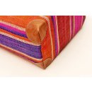 Raffia Bast Raphia Korb Harlekin vertikal 32 x 20 x 15 cm Code gelb