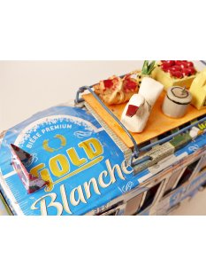 Mercedes Benz Bus 508  Buschtaxi heavy M 1:18 = Code L