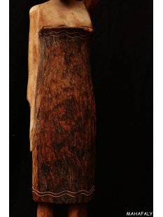 MF376 Skulptur der Mahafaly Wassertr&auml;gerin 1975 = 75 cm