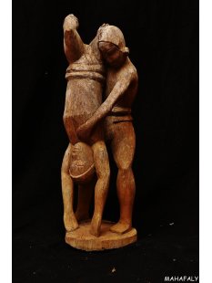 MF377 Skulptur der Bara Ringkampf 1965 = 48 cm