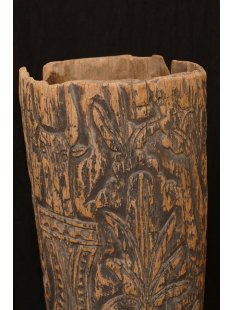 Betsileo Klangbaum und Ruftrommel sehr selten 97 cm ca.1948 AF41