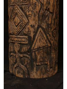 Betsileo Klangbaum und Ruftrommel sehr selten 97 cm ca.1948 AF41