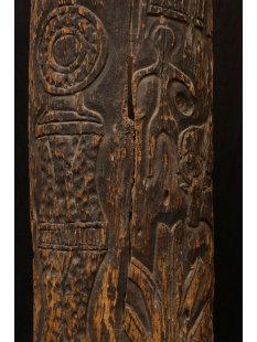 Betsileo Klangbaum und Ruftrommel sehr selten 97 cm ca.1948 AF41