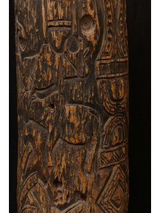 Betsileo Klangbaum und Ruftrommel sehr selten 97 cm ca.1948 AF41